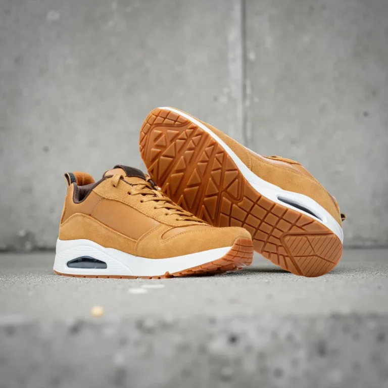 كاجوال بني رمادي للرجال.